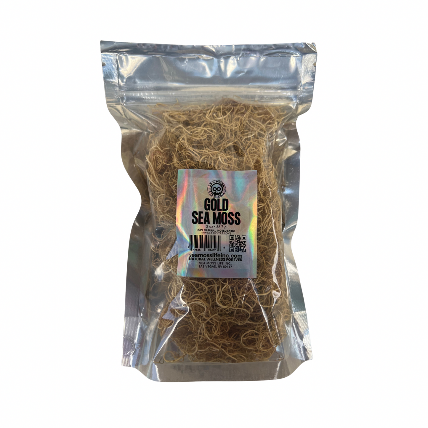 REAL RAW SEA MOSS | PURE ORGANIC WILDCRAFTED SUPERFOOD | ALLERGIES, CLEAR SKIN, EGG REPLACEMENT, ENERGY, HAIR GROWTH, IMMUNUNTIY | 2 oz.